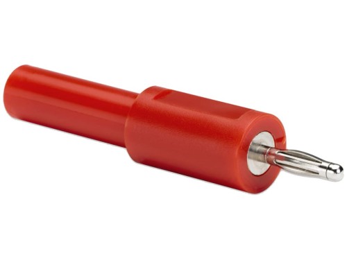 TA307 Adapter, 4mm do 2 mm czerwony