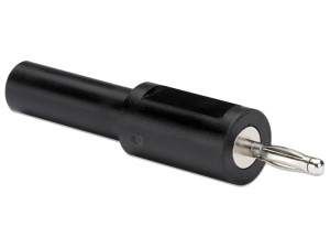 Adapter, 4mm do 2mm czarny