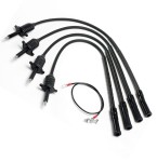 Zestaw 4 przedłużek do przewodów wysokiego napięcia